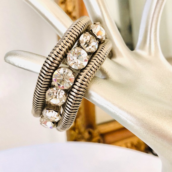 Gorgeous Vintage Crystal Bracelet UNIQUE! - Picture 4 of 13